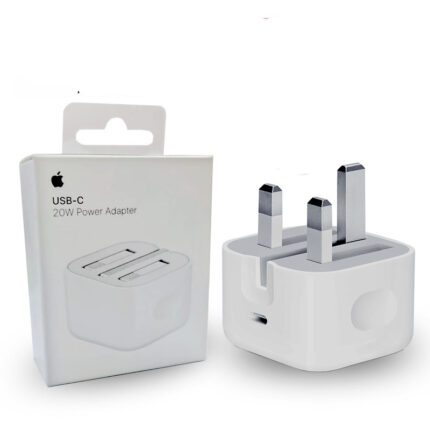 Zaryadlash qurilmalari IPHONE Golovka 3PIN 20W (ORIGINAL 100%) WHITE